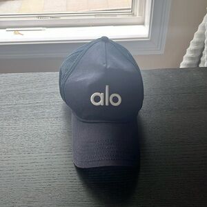Navy Alo trucker hat